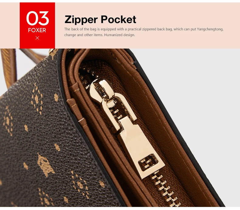FOXER Women's Long Wallet