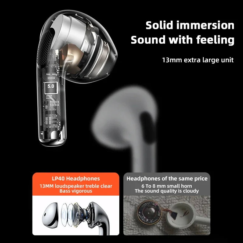 Lenovo Bluetooth Wireless Earbuds (2024 Edition)