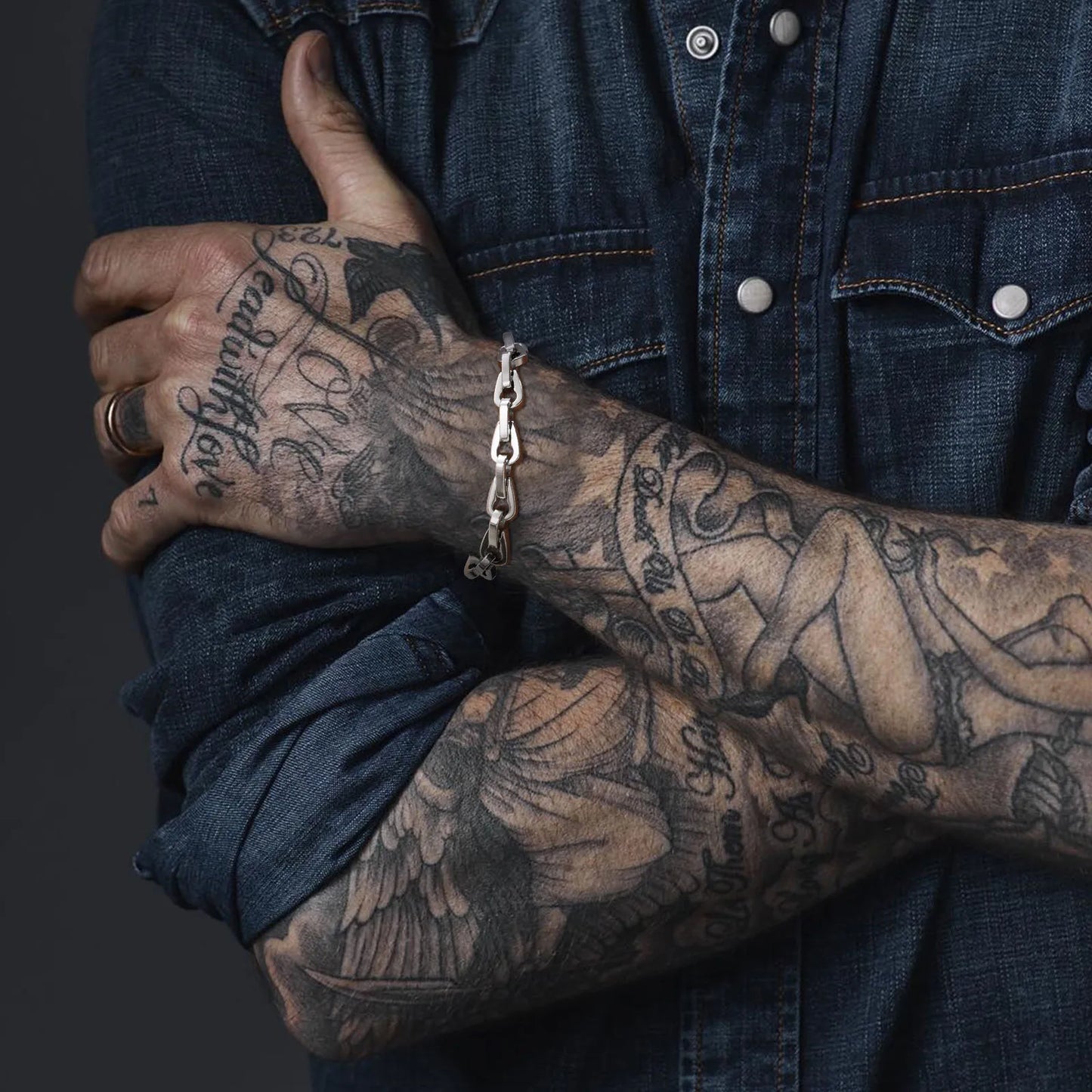 Punk Geometric Bracelet