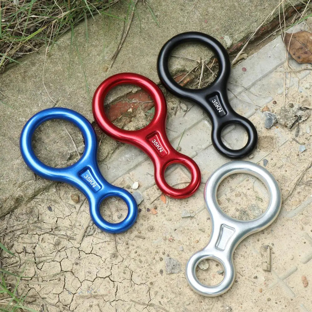 35KN Figure 8 Rock Climbing Descender