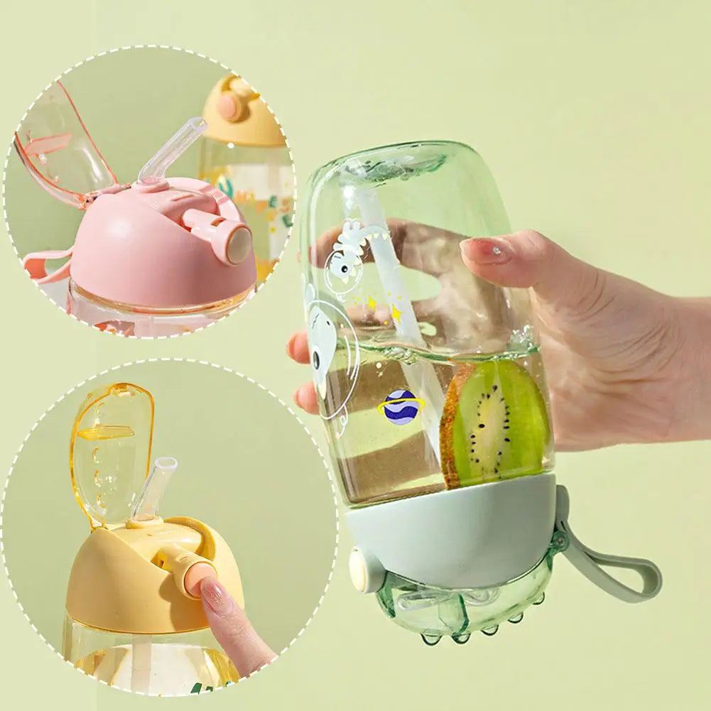 Children's dinosaur-themed water bottle
