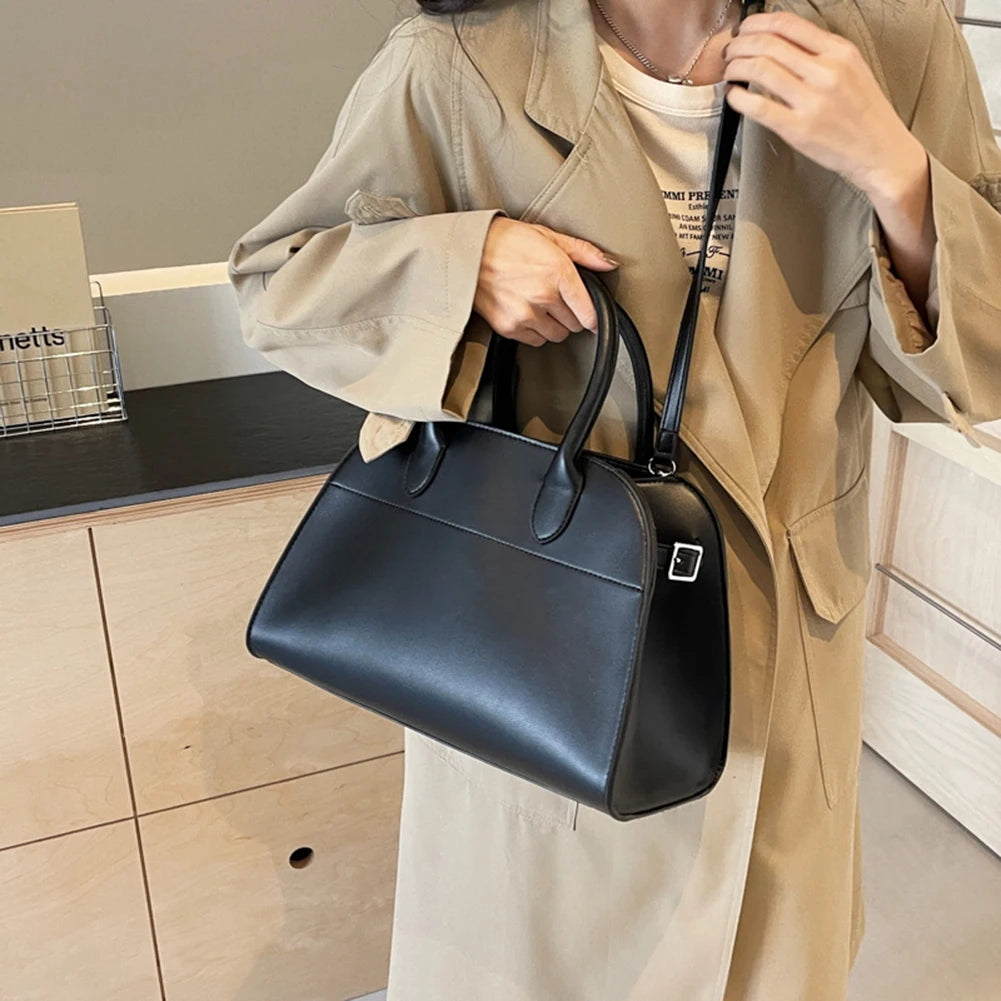 PU Leather Suede Tote Bag for Women