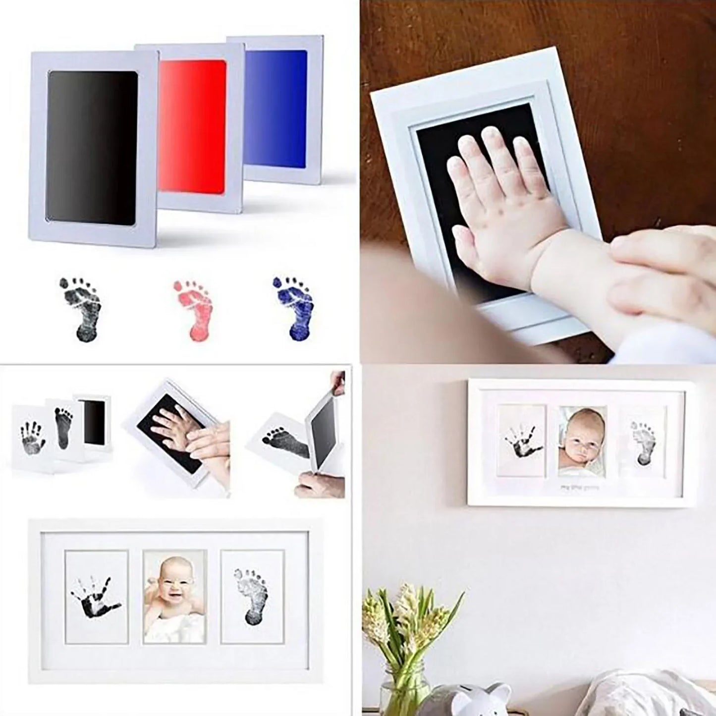 Newborn Baby DIY Hand And Footprint Kit
