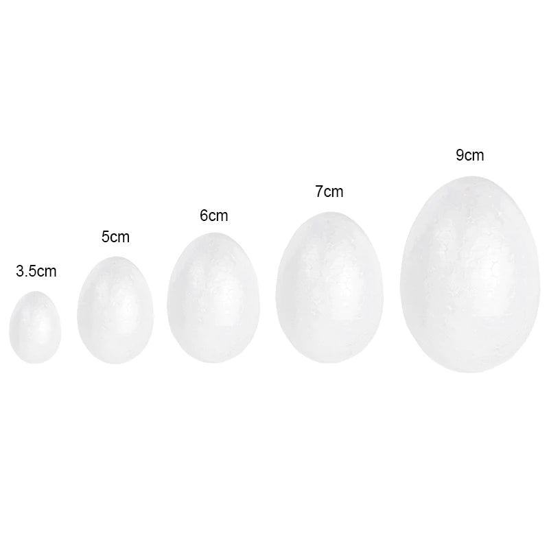 10-50pcs Easter Foam Egg Set