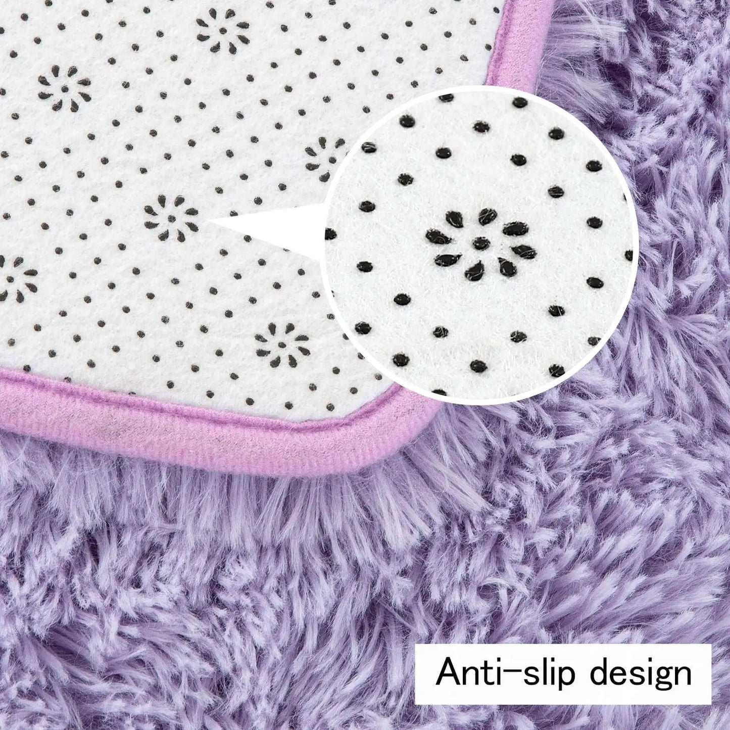 Fluffy Plush Soft Area Rug for Living Room & Kids' Rooms