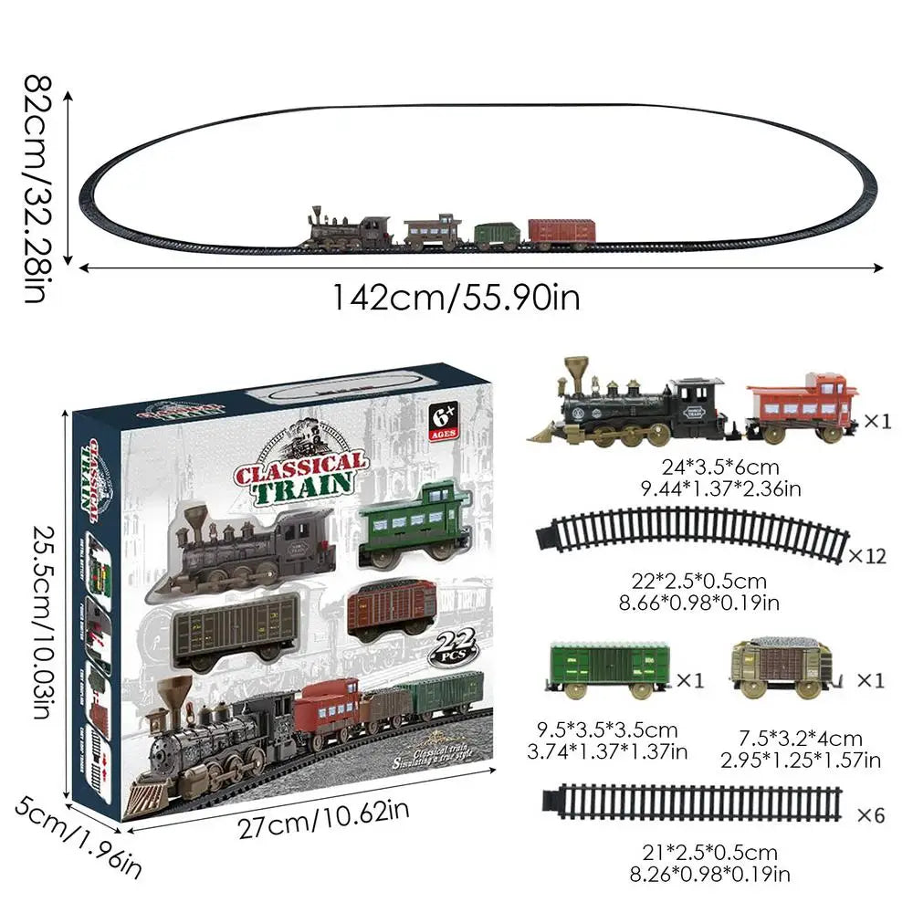 Battery Powered Retro Steam Train