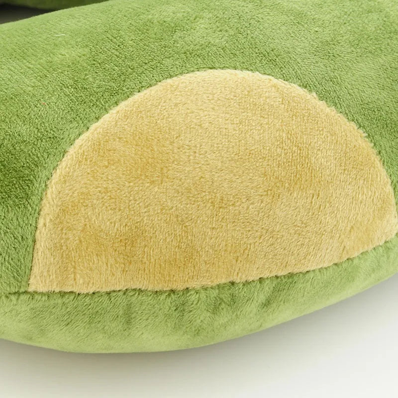 Cartoon Plush U-Shaped Pillow for Travel and Napping