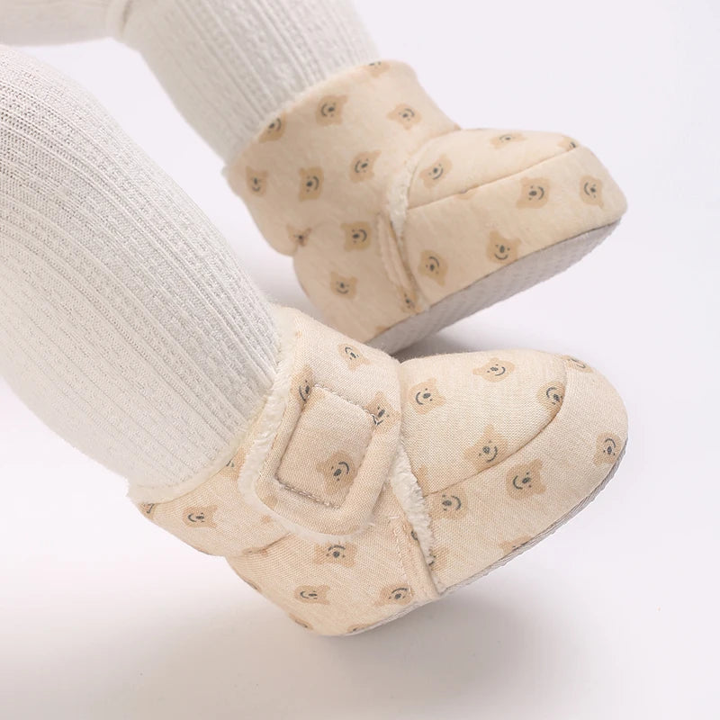 Leisure 0-1 Year Old Winter Baby Walking Shoes