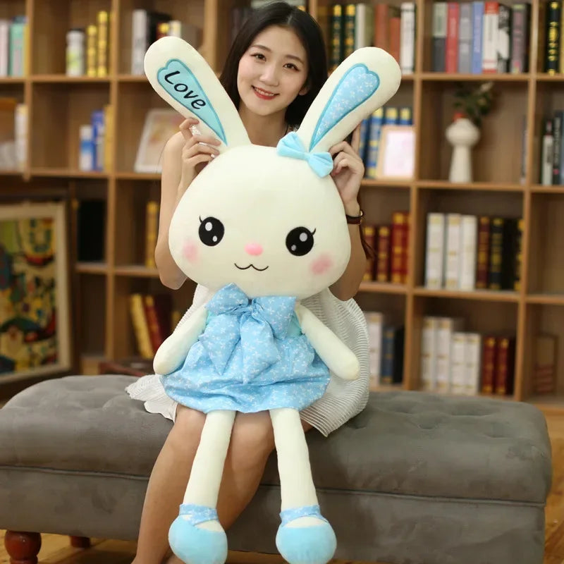 cute and stylish bunny plush
