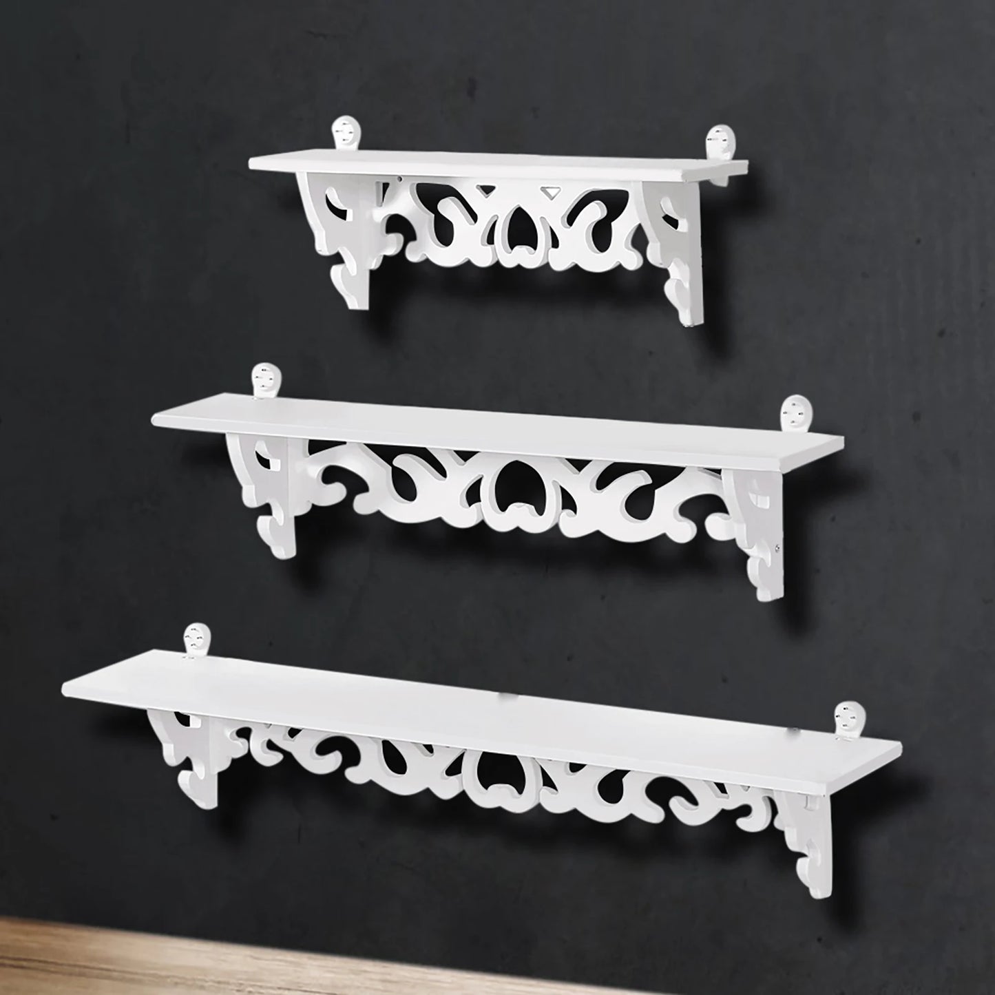 Floating Wall Storage Rack Set of 3