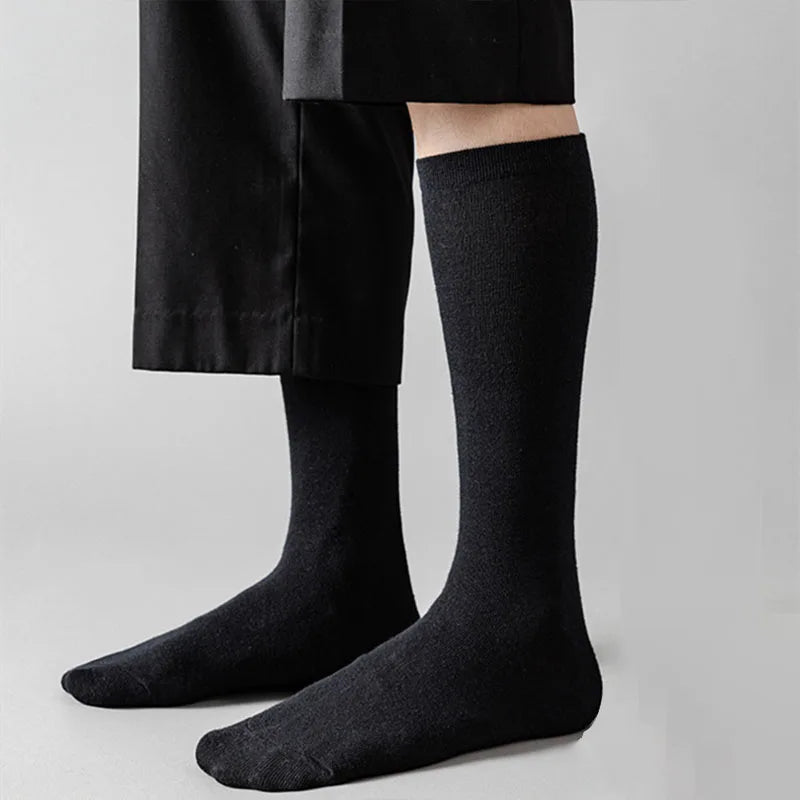 Men's Cotton Knee-high Breathable Socks