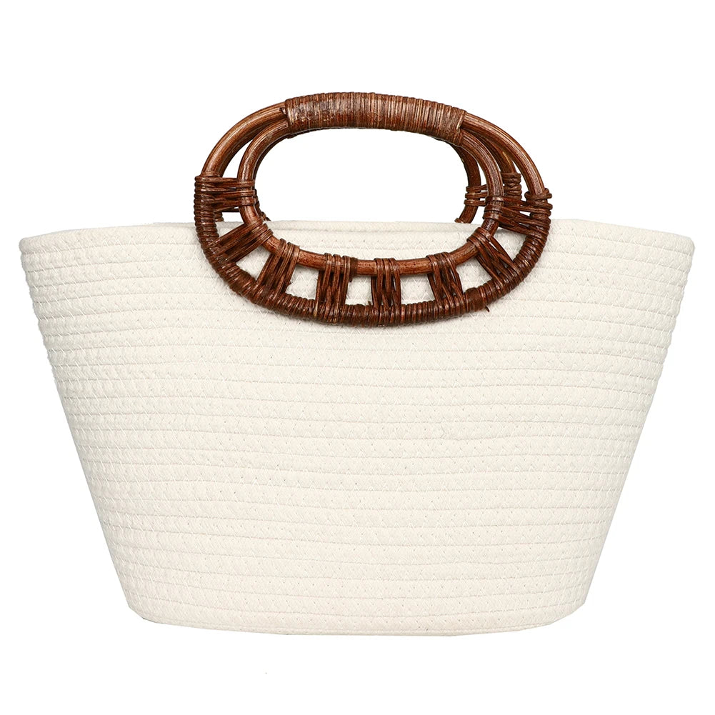 Cotton Rope Tote Bag