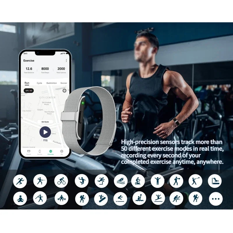 Smart Bracelet 2208A Heart Rate Blood Pressure Monitor
