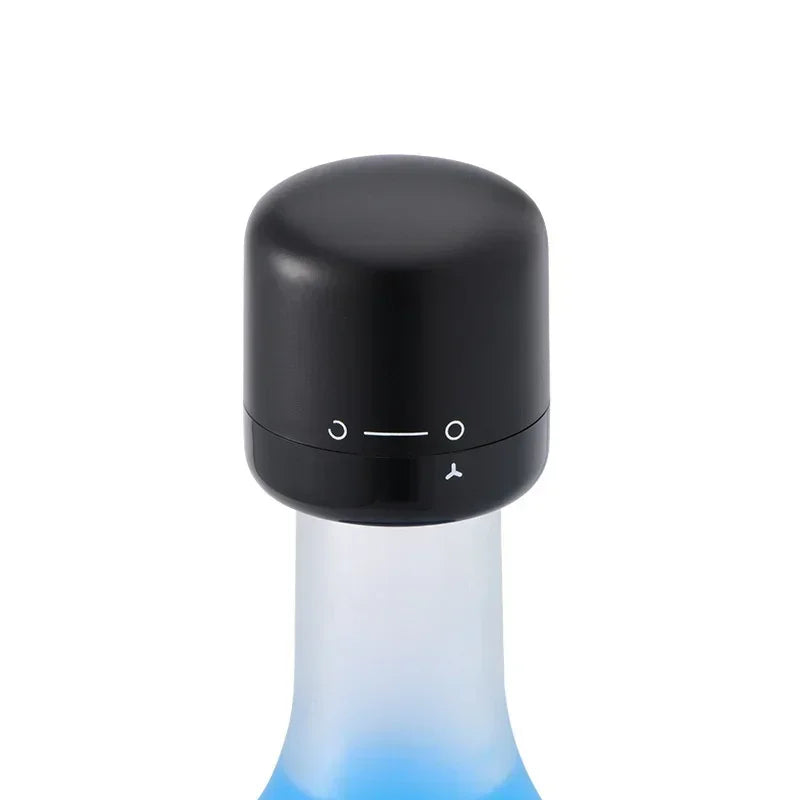 JJYY Vacuum Red Wine Champagne Bottle Stopper Set