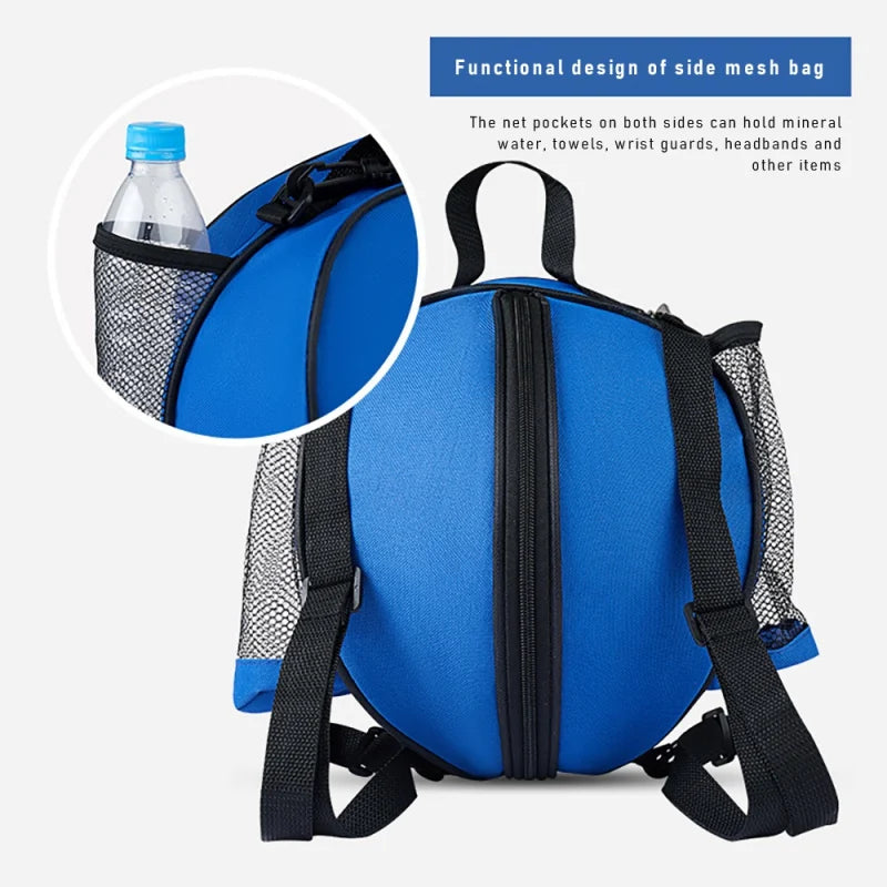 Adjustable Shoulder Strap Basketball Bag – Sports Ball Holder & Carrier