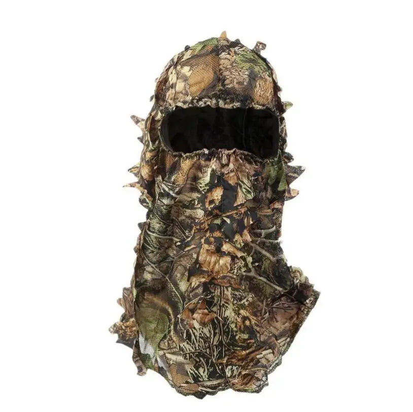 Breathable Camouflage Hunting Suit for Men & Women – Lightweight, Hooded, and Wild Leafy Design Ghillie Suit (6-in-1)