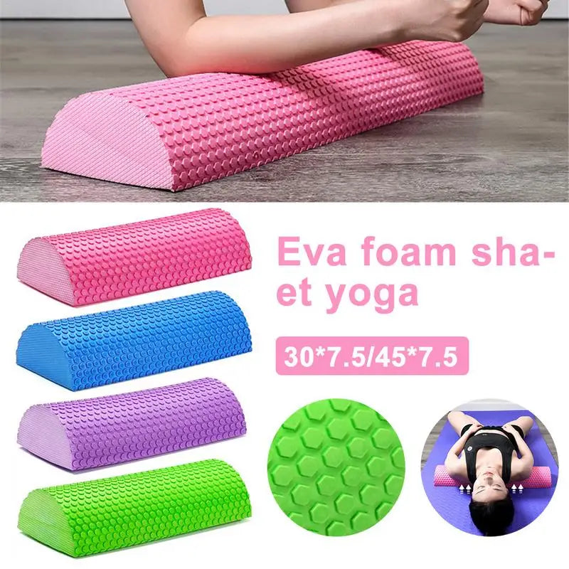 Half Round 30-45cm EVA Massage Foam Roller
