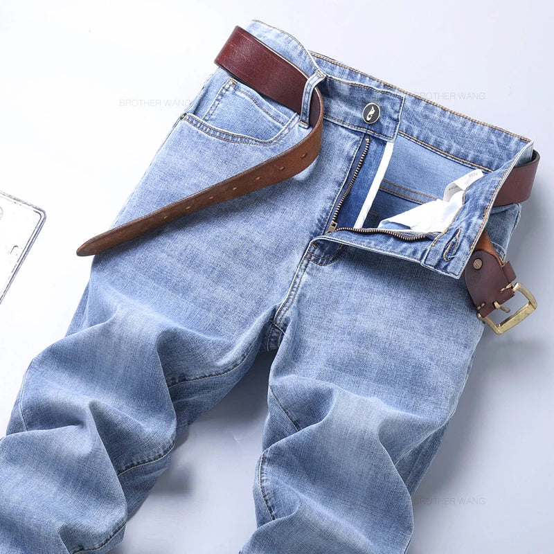 Men’s Light Blue Slim Jeans