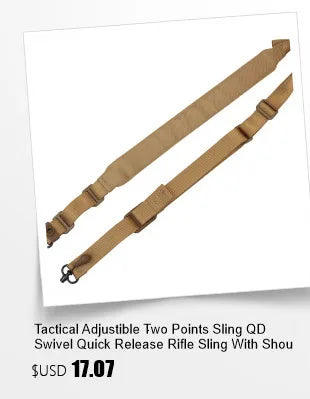 Tactical Two-Point Rifle Sling with Swivels