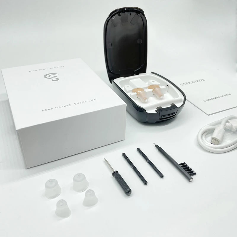 Intelligent Digital Hearing Aid Rechargeable Sound Amplifiers Wireless hearing aid