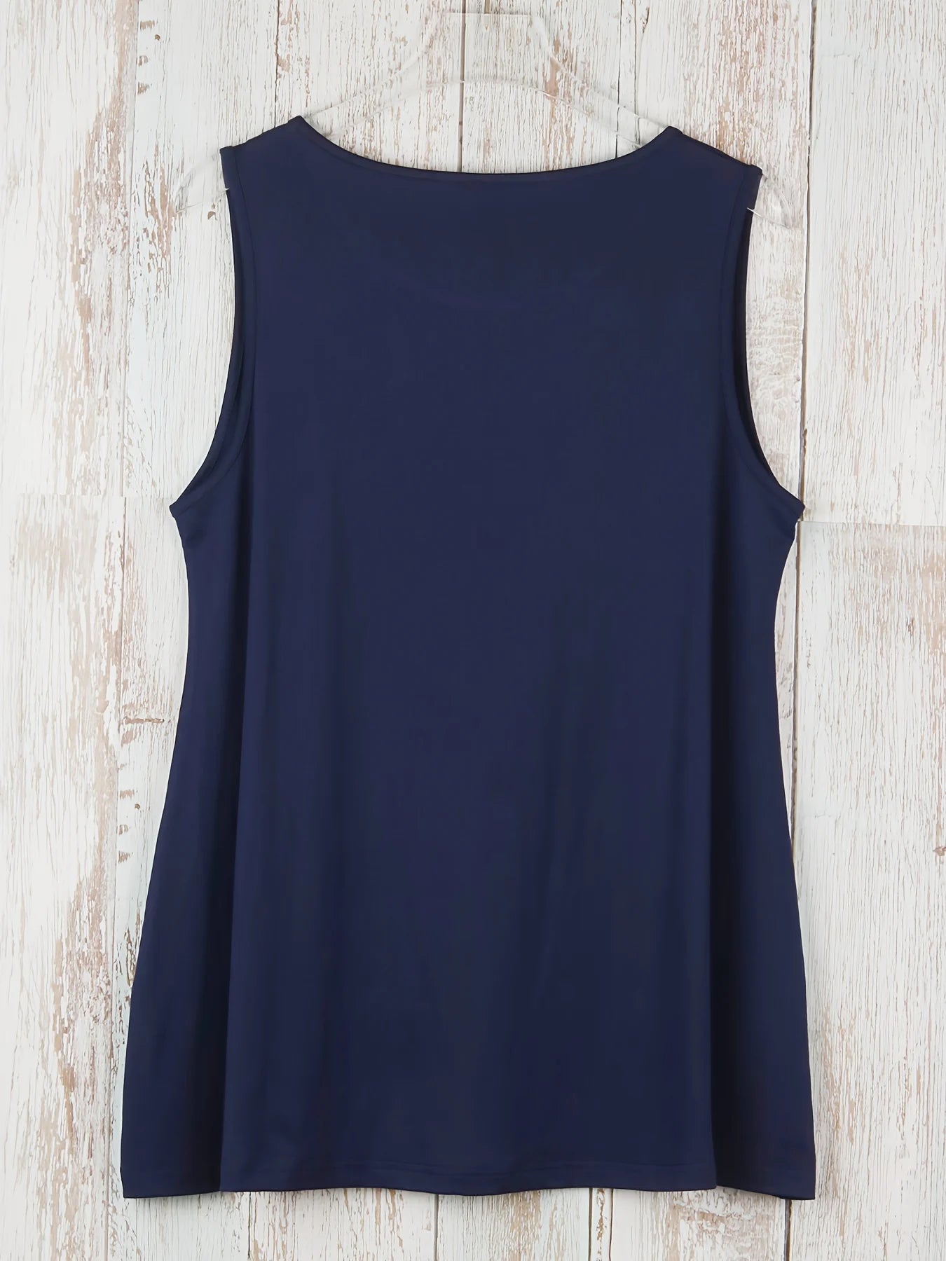 Plus Size Simple Solid Tank Top for Summer