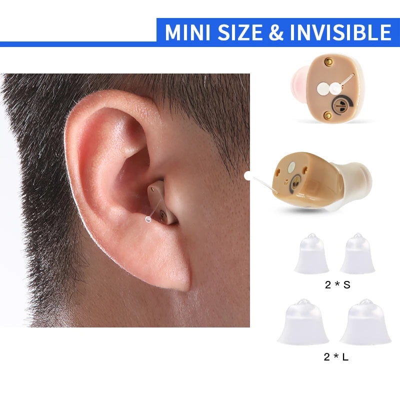 Intelligent Digital Hearing Aid Rechargeable Sound Amplifiers Wireless hearing aid