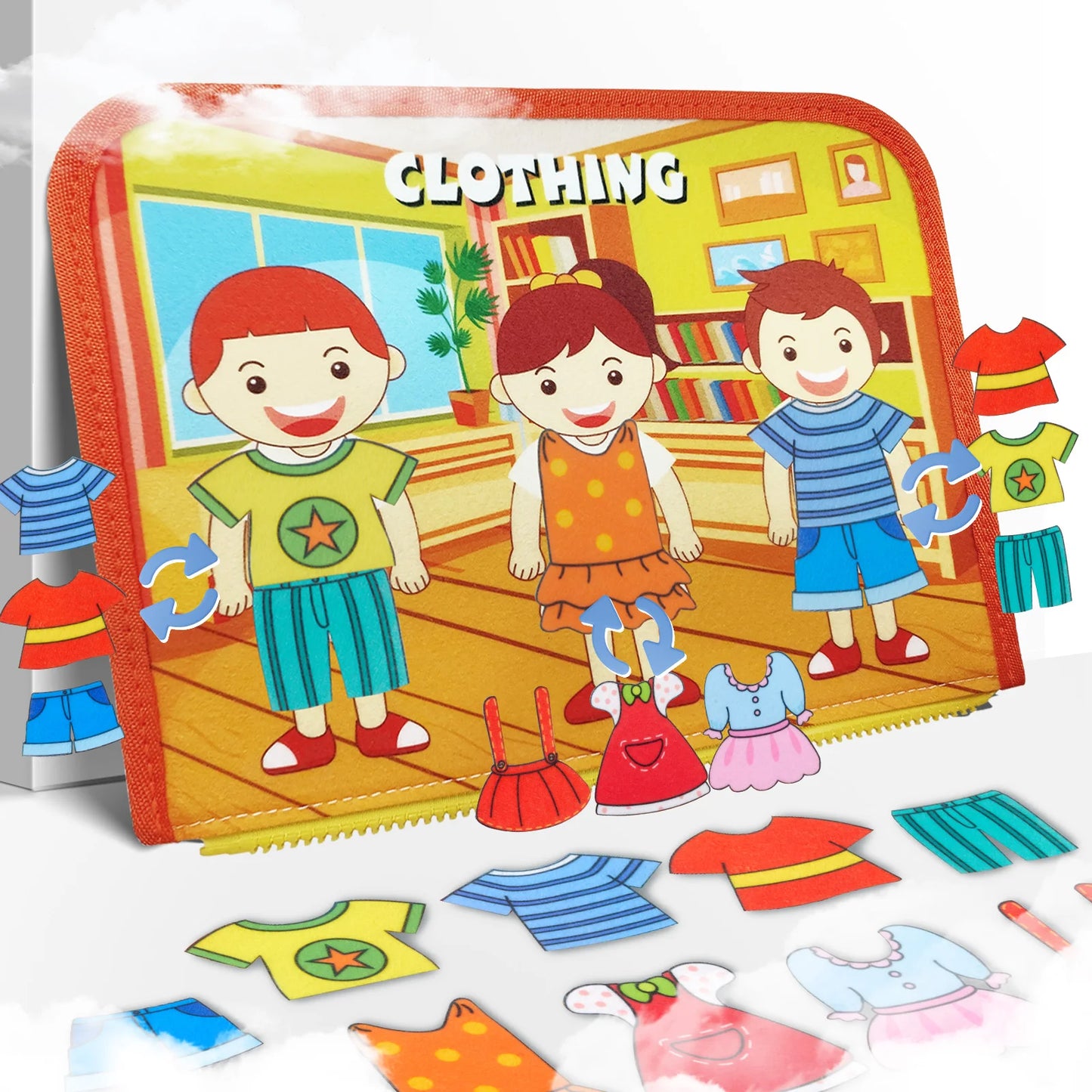 Parish Toys Busy Board – Early Educational Toy for Toddlers