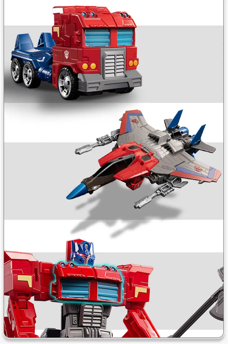 Anime Action Figures Dinosaur Robot Car