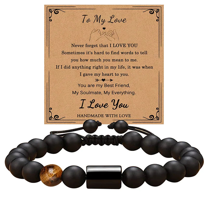 Natural Stone Bracelet for My Love
