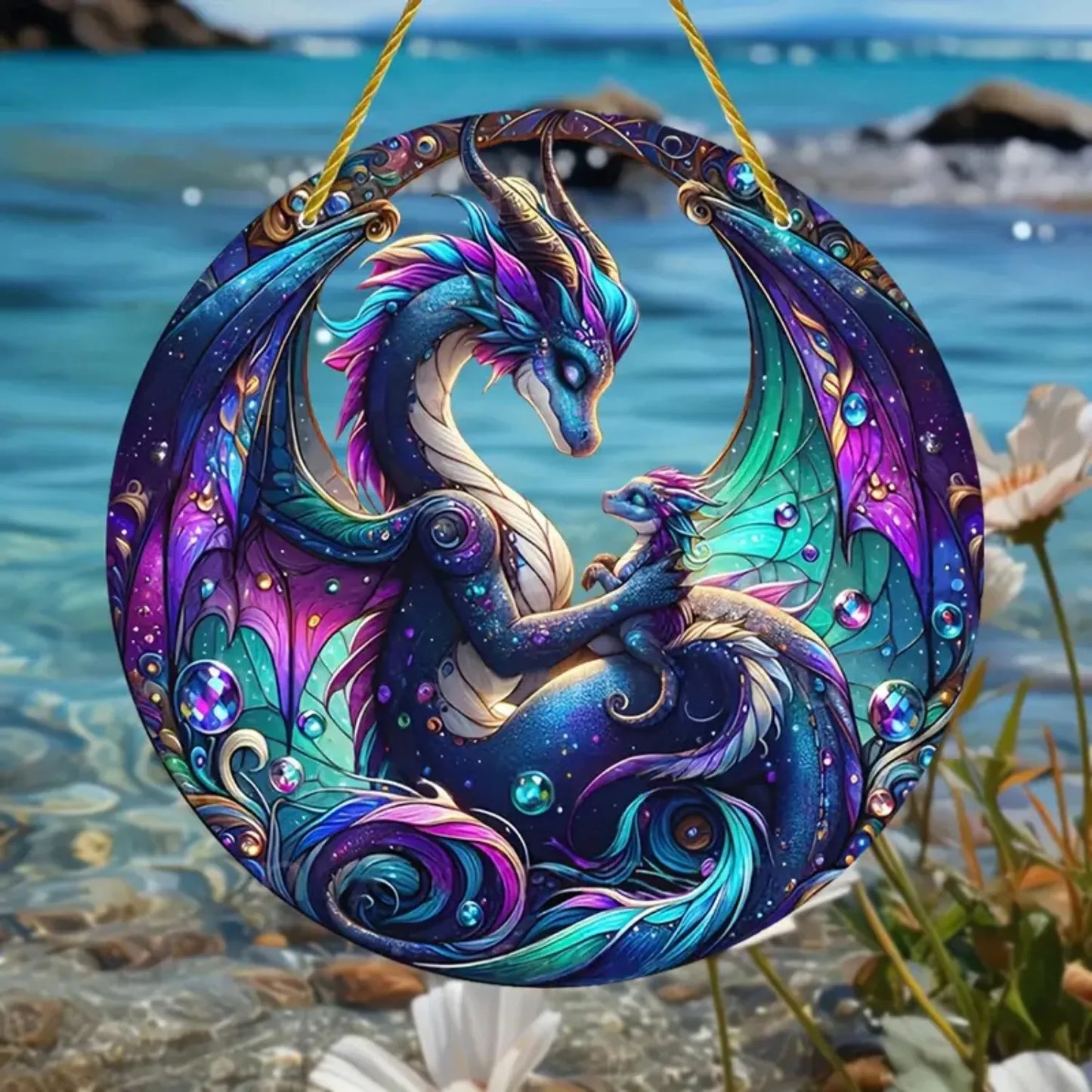Magic Dragon Suncatcher