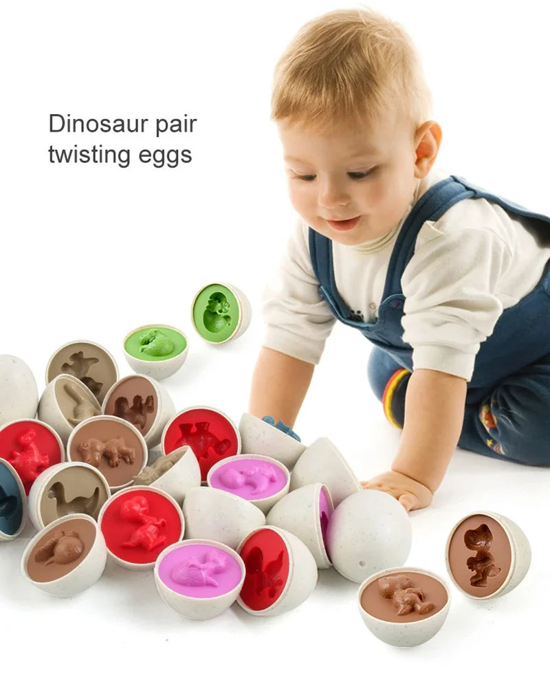 Eggs Screws 3D Puzzle Montessori Learning Toy