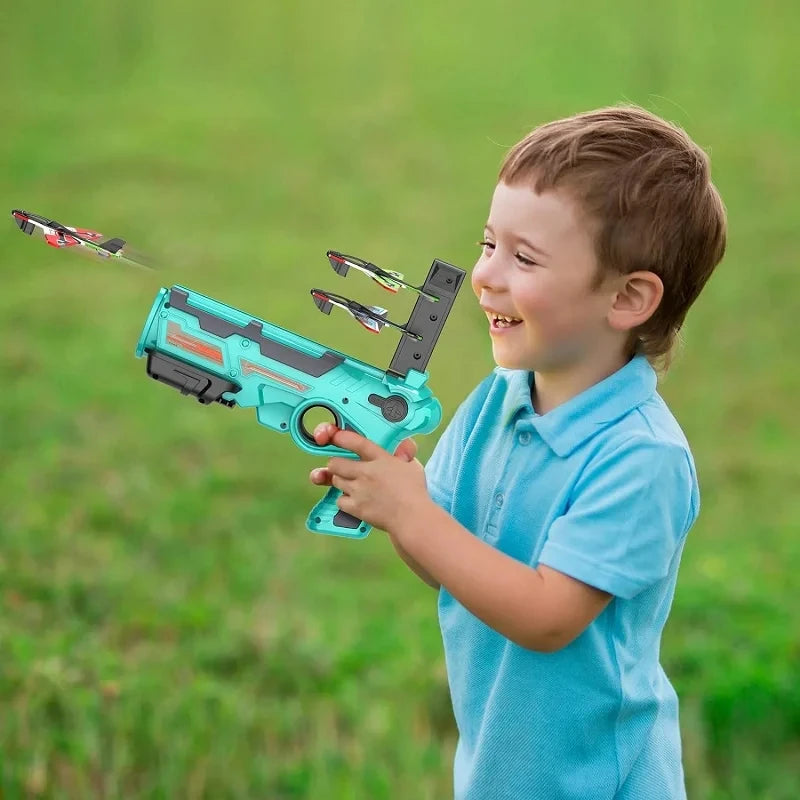 Children’s Ejection Aircraft Shooting Game Set