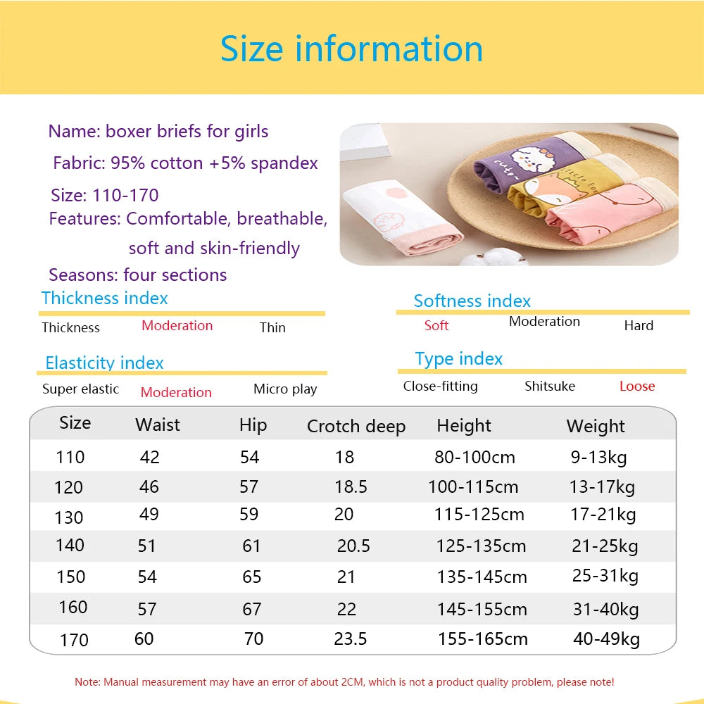 Girls Cotton Briefs