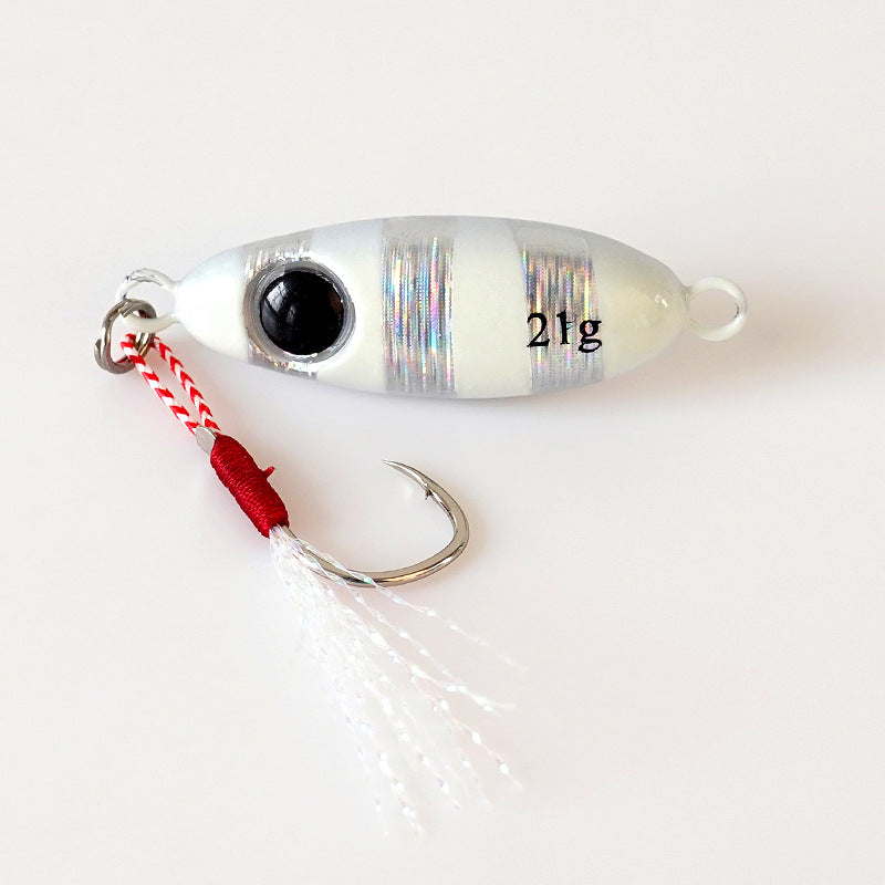 1PCS Micro Metal Jig Fishing Lures – Lightweight Artificial Saltwater Bait