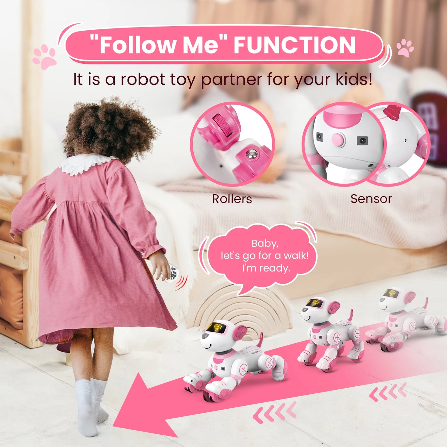 Remote Control Programmable Smart Robot Dog