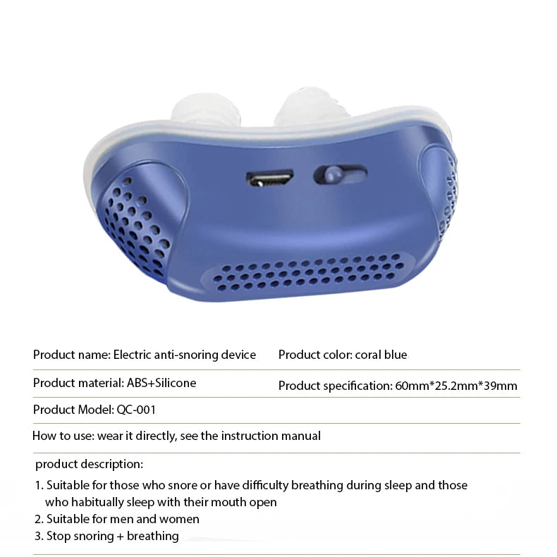 Micro Electric Anti Snoring Device