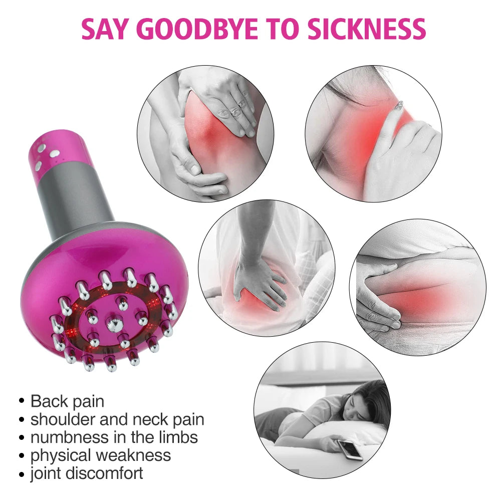 Electric Meridian Massage Brush – Full Body Fat Burning & Lymphatic Drainage