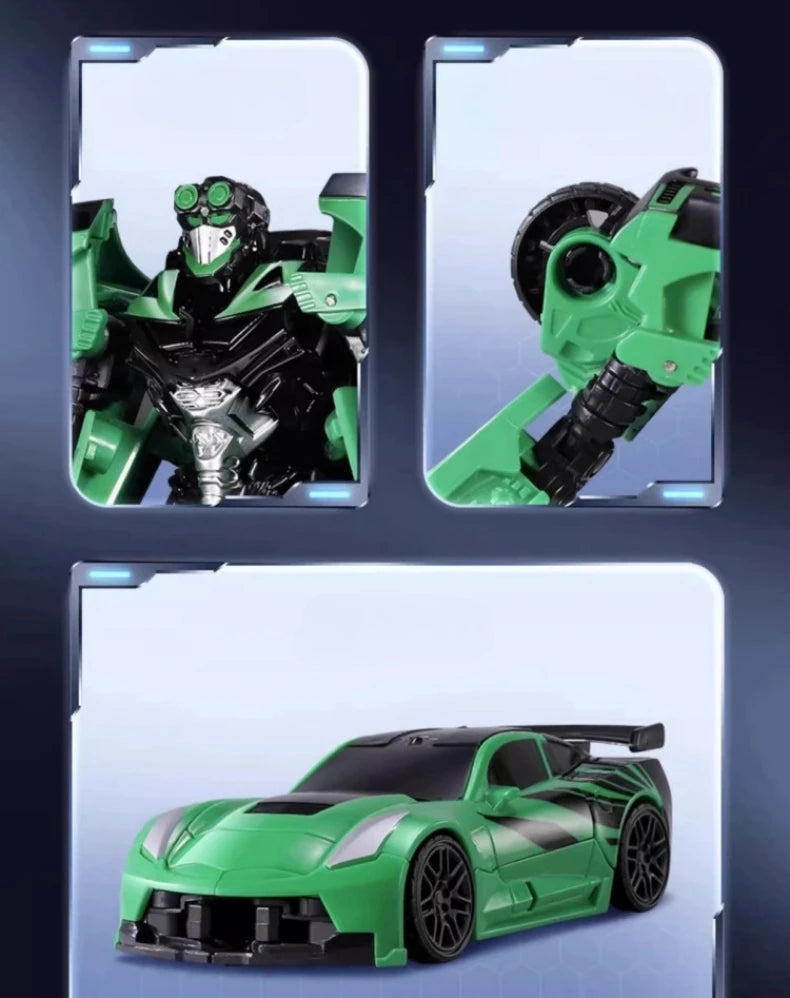 Anime Action Figures Dinosaur Robot Car