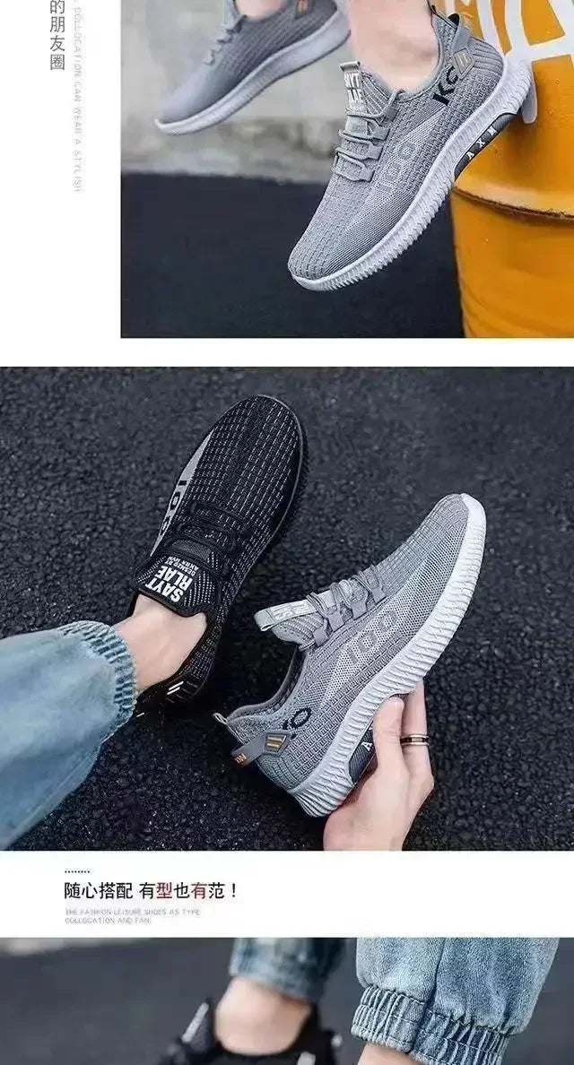 Men's Breathable Mesh Sports Shoes