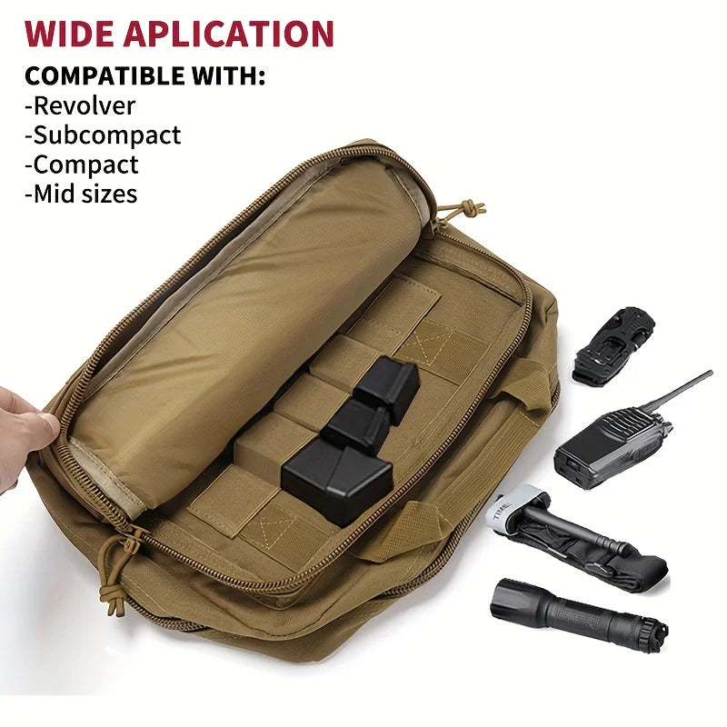Durable Waterproof Tool Bag with 600D Nylon and Soft Padding