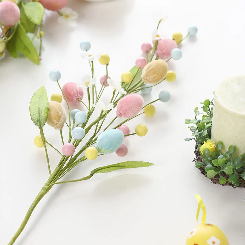 Easter Eggs Tree Branch Decoration