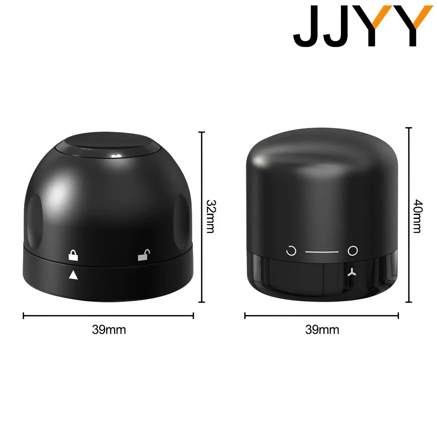JJYY Vacuum Red Wine Champagne Bottle Stopper Set