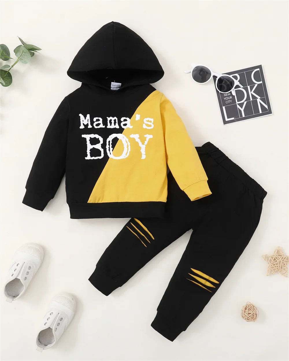 2Pcs Kids Boy Clothes Set