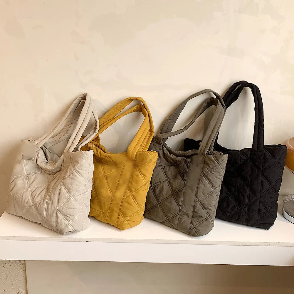 Ladies Diamond Lattice Bag