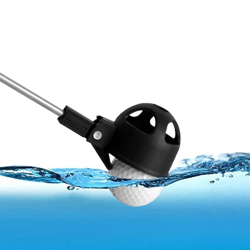 Golf Ball Retriever 8 Sections Stainless Steel Telescopic Ball Picker