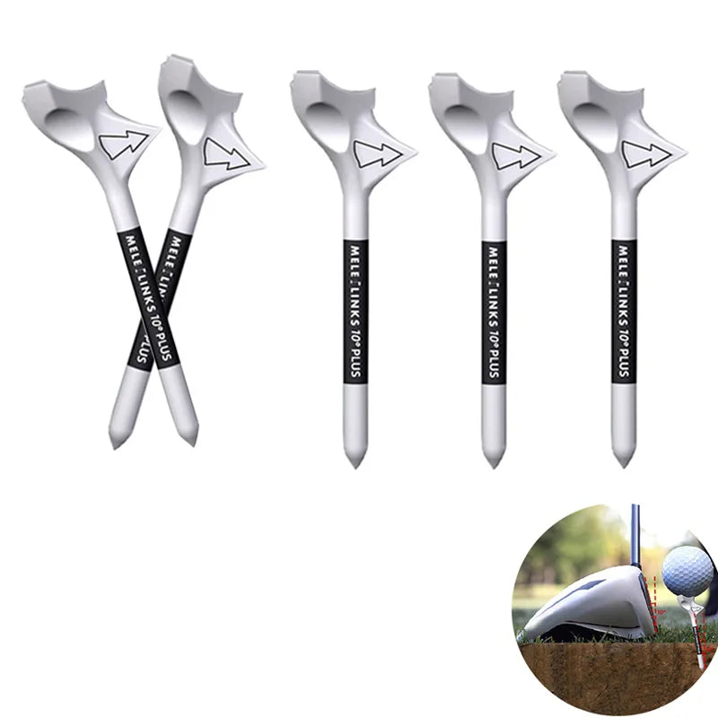 Rhombic Golf Tees with 10° Diagonal Insert – Zero-Drag Design for Enhanced Distance & Speed