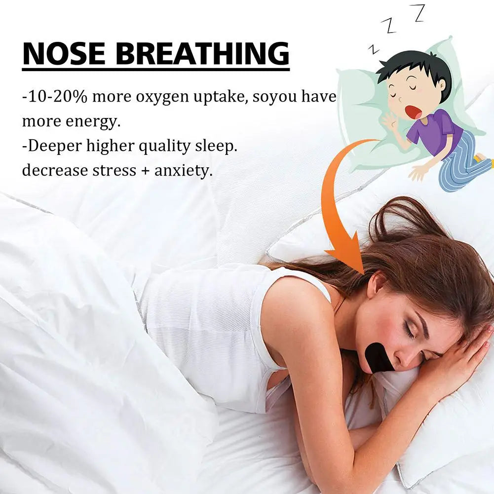 Stop Snoring Patch with Nose Breathing Correction
