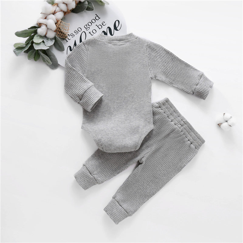 0-24 months Unisex Baby Spring Autumn Suit