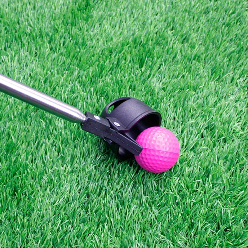 Golf Ball Retriever 8 Sections Stainless Steel Telescopic Ball Picker