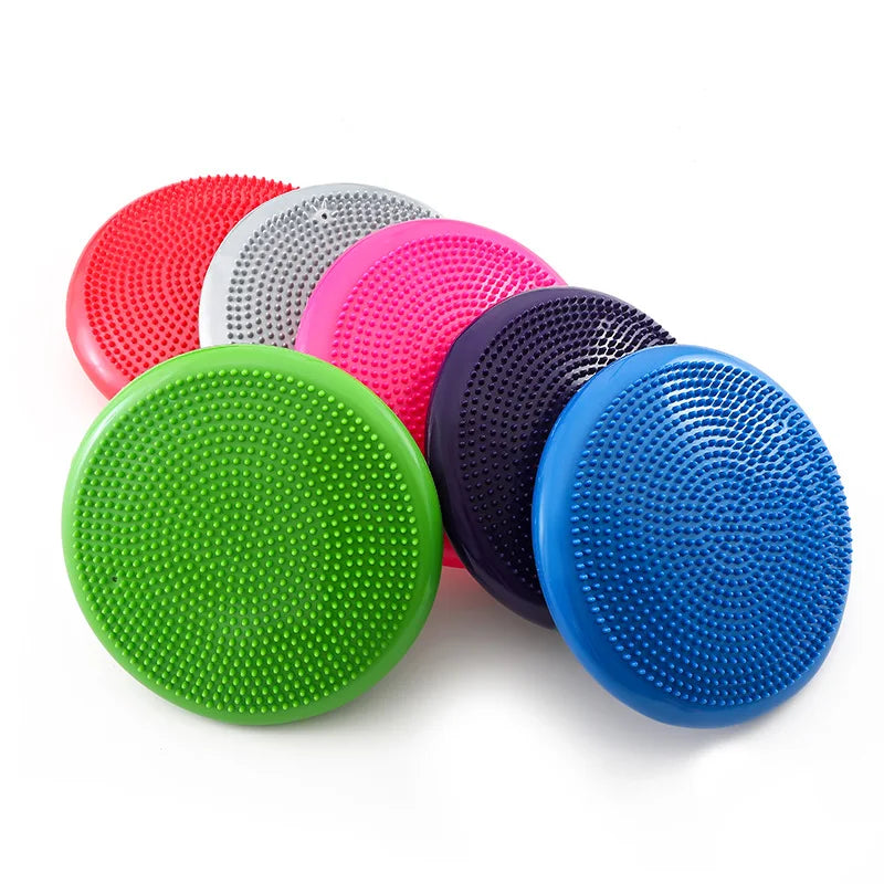 Thickened Yoga Mat PVC Inflatable Balance Pedal Yoga Seat